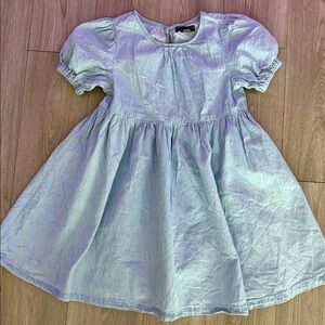 Adorable Light Blue Kids Dress